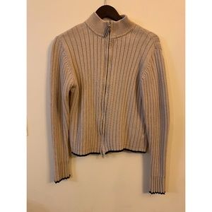 Vintage Ribbed Turtle Neck Sweater